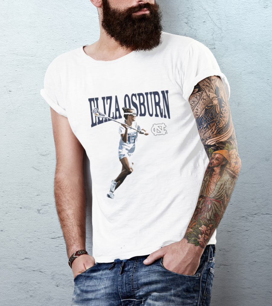 Eliza Osburn North Carolina Lacrosse Tar Heels T-Shirt