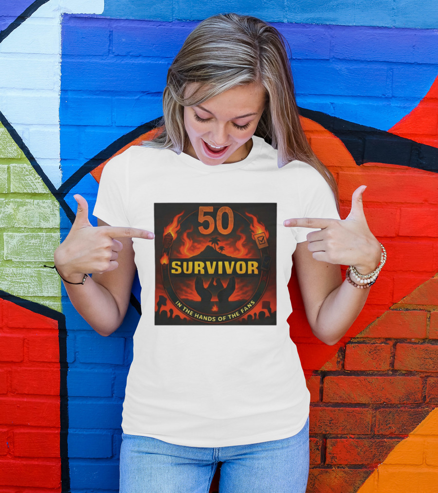 Survivor 50 Season Outwit Outplay Outlast In The Hands Of The Fans T-Shirt
