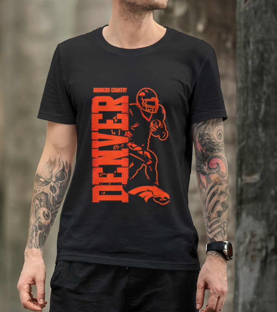 Broncos Country Denver Broncos Football Team Spirit T-Shirt