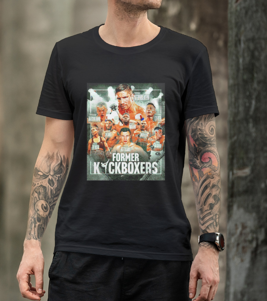 Rico Verhoeven Tenshin Nasukawa Yoshiki Takei Historic Kickboxing Legends T-Shirt