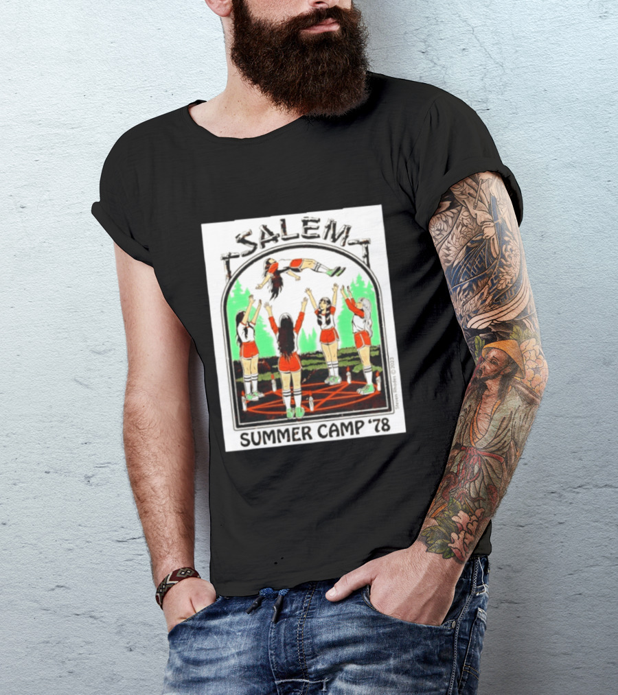 Salem Summer Camp '78 Ritual With Girls In Red And White Outfits T-Shirt