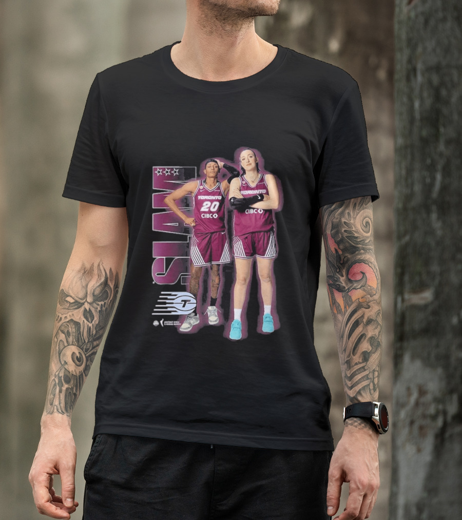 Slam 262 Toronto Marina Mabrey Brittney Sykes Remix Heavy T-Shirt