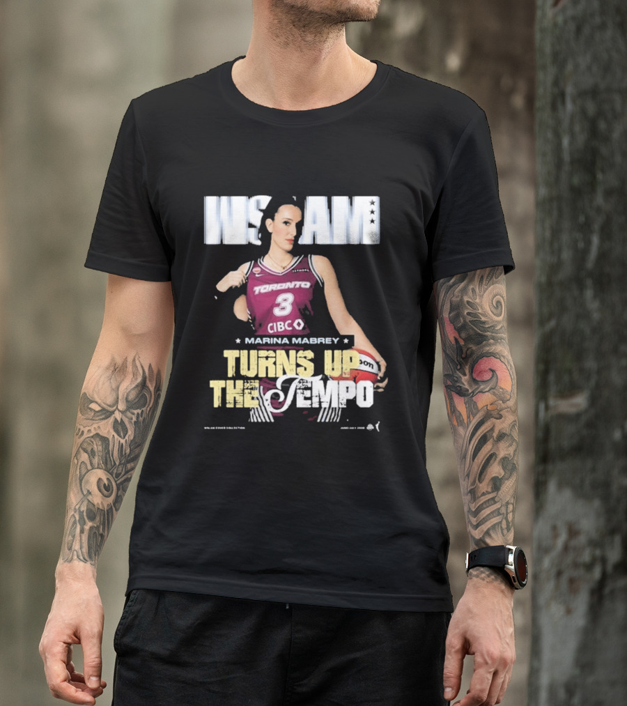 Slam 262 Marina Mabrey Toronto 3 CIBC Turns Up The Tempo T-Shirt