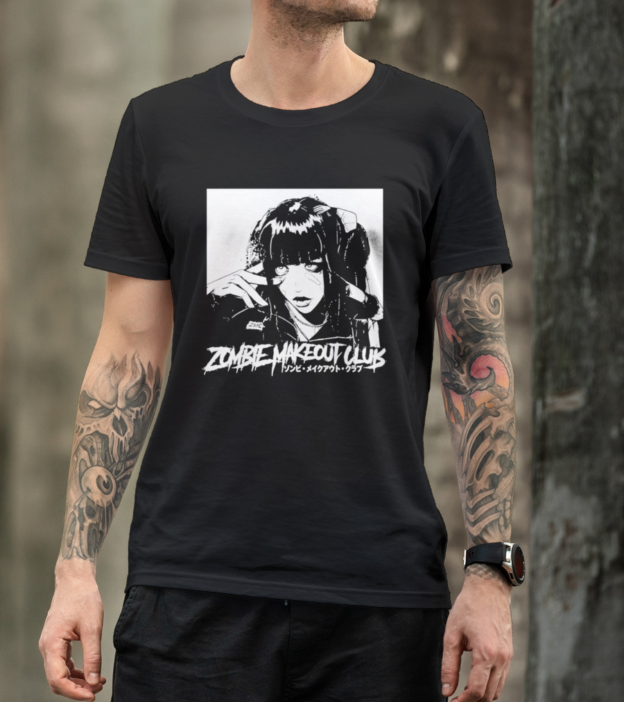 Zombie Makeout Club Manga Style Art Japanese T-Shirt