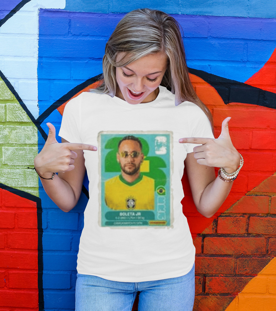 Boleta Jr 2023 Caracas Esporte Público Brasileira T-Shirt
