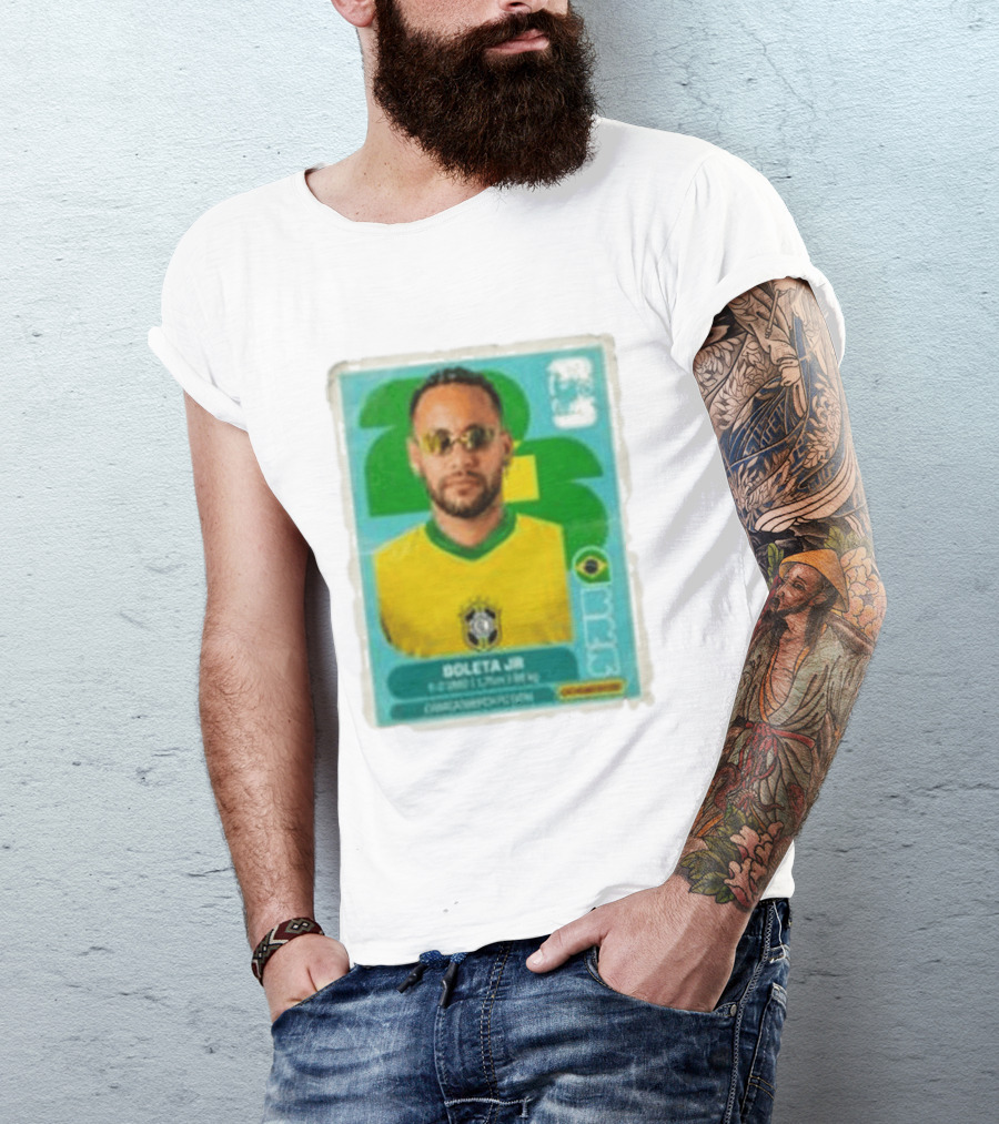 Boleta Jr 2023 Caracas Esporte Público Brasileira T-Shirt