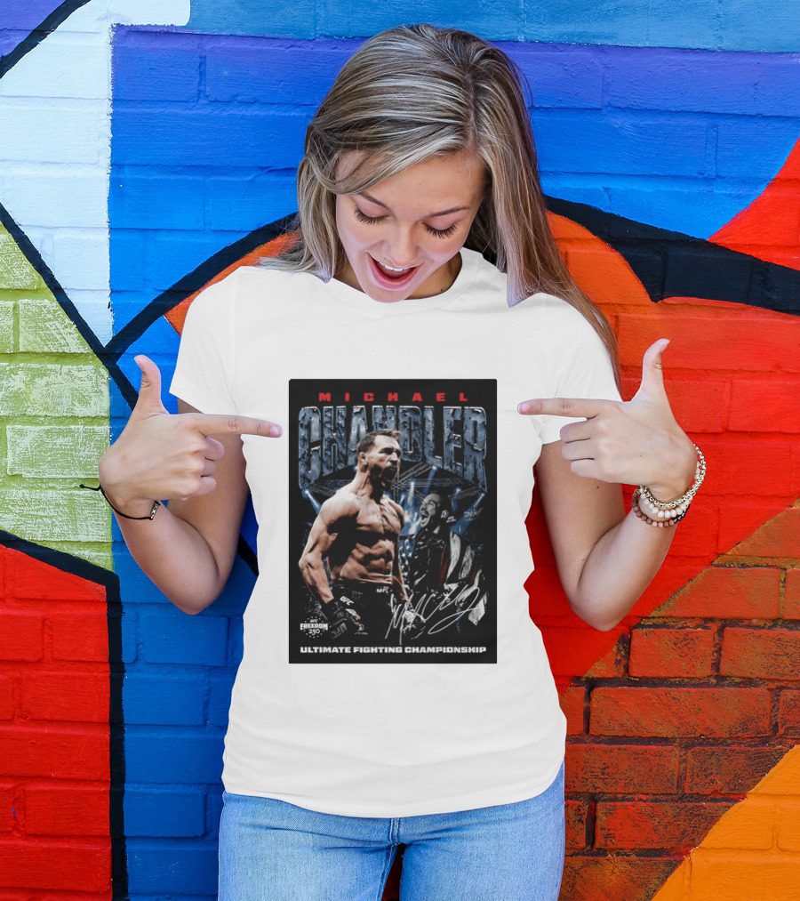 Michael Chandler UFC Ultimate Fighting Championship Freedom 250 T-Shirt