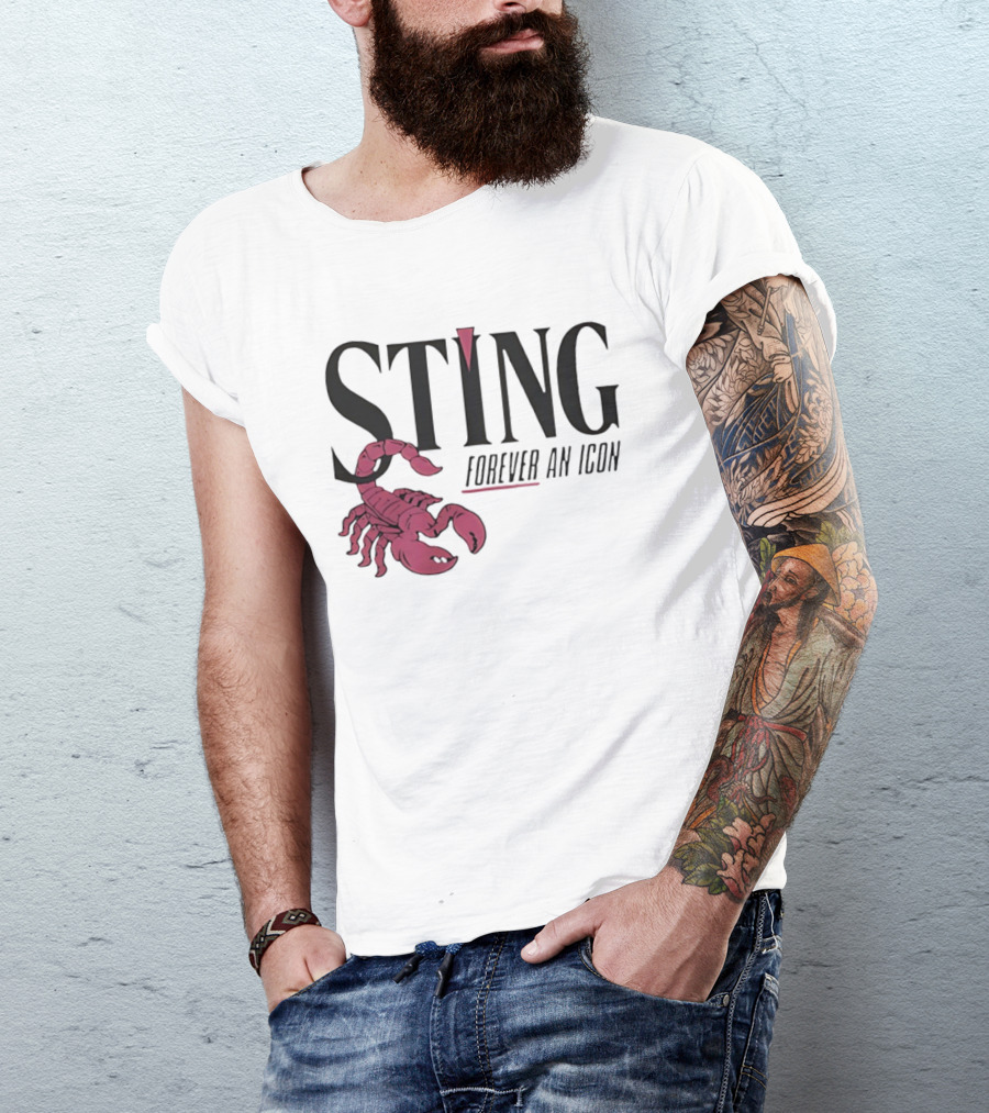 STING Forever An Icon Scorpion T-Shirt