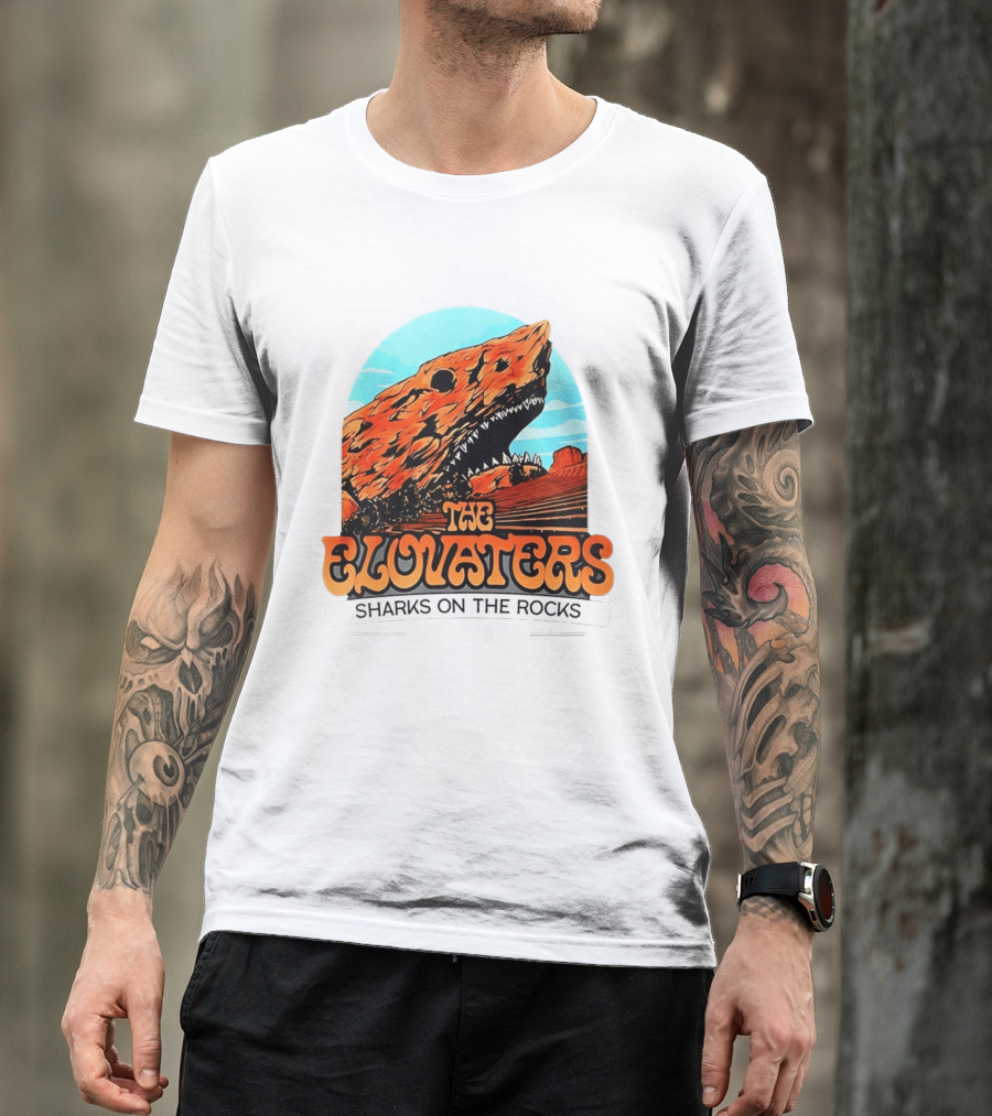 The Elovaters Sharks On The Rocks Red Rocks Amphitheatre Morrison Co May 2026 T-Shirt