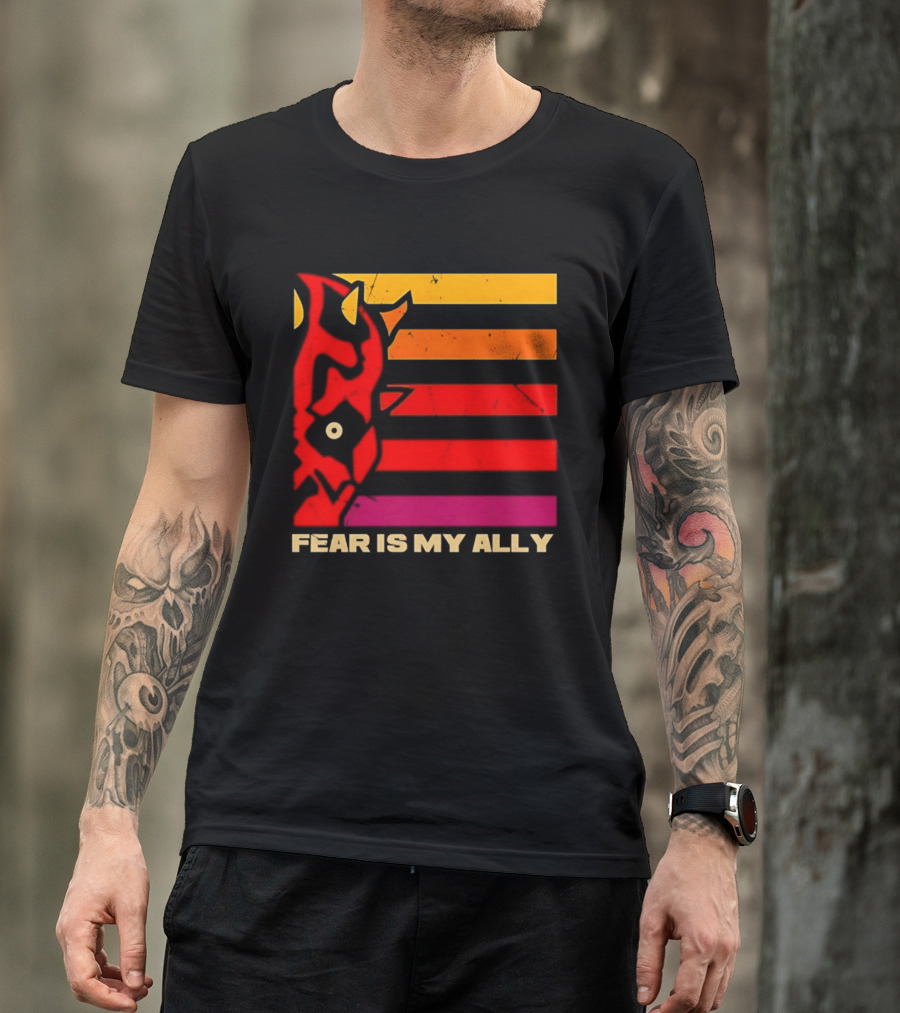 Darth Maul Fear Is My Ally Star Wars T-Shirt