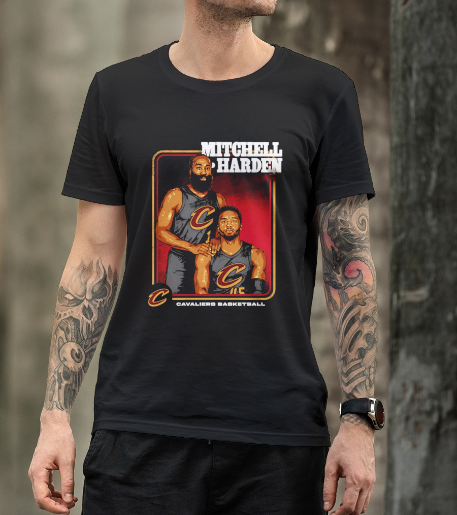 Mitchell Harden Cleveland Cavaliers Step Brothers 2026 T-Shirt