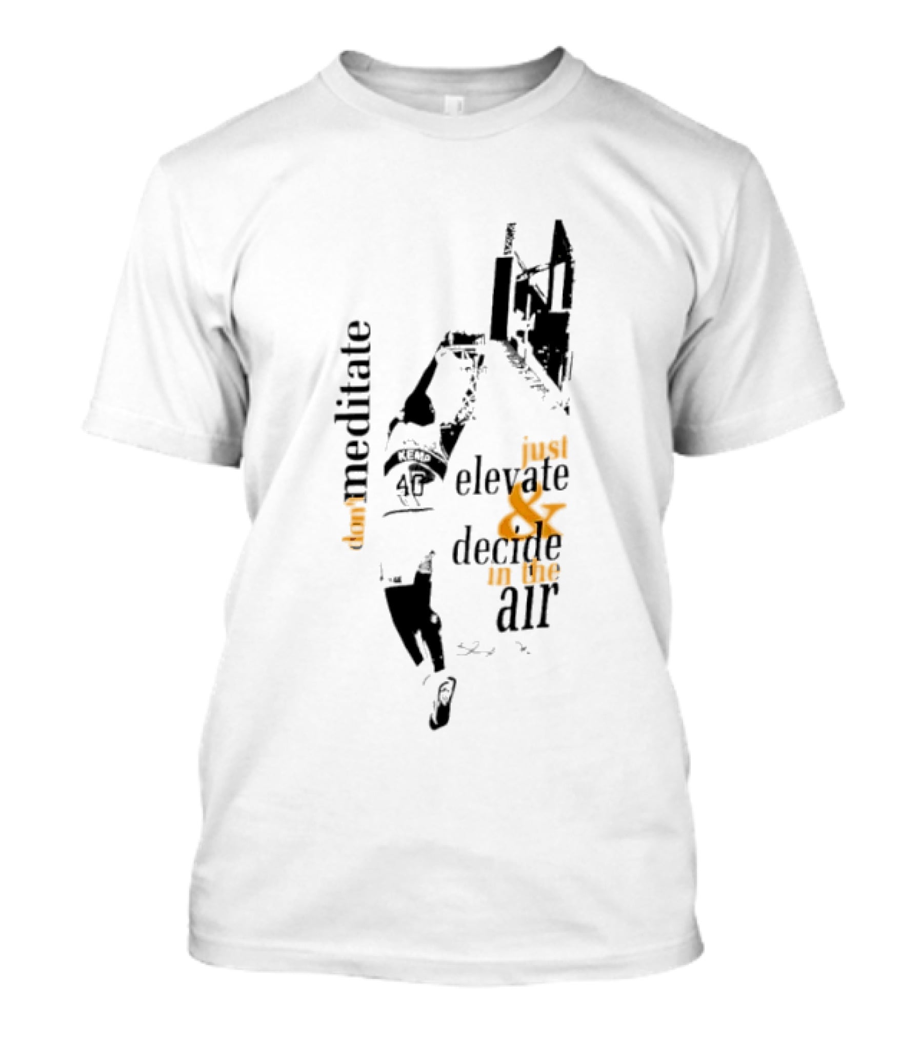 Meditate Elevate Decide Air Shawn Kemp Above The Rim T-Shirt