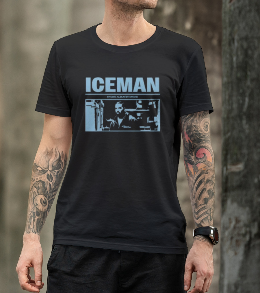 ICEMAN Studio Album By Drake Blueprint T-Shirt