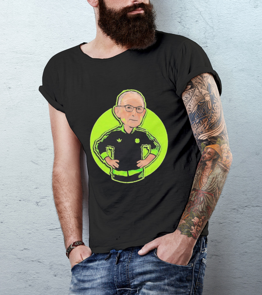 Martin O'Neill Nottingham Forest Manager Iconic Tracksuit T-Shirt