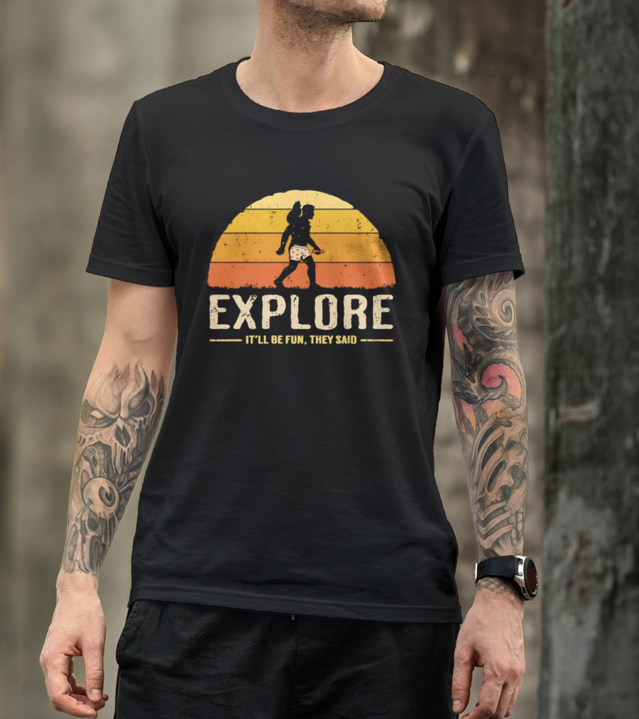 Explore It'll Be Fun They Said Dungeon Crawler Carl And Princess Donut Adventure T-Shirt