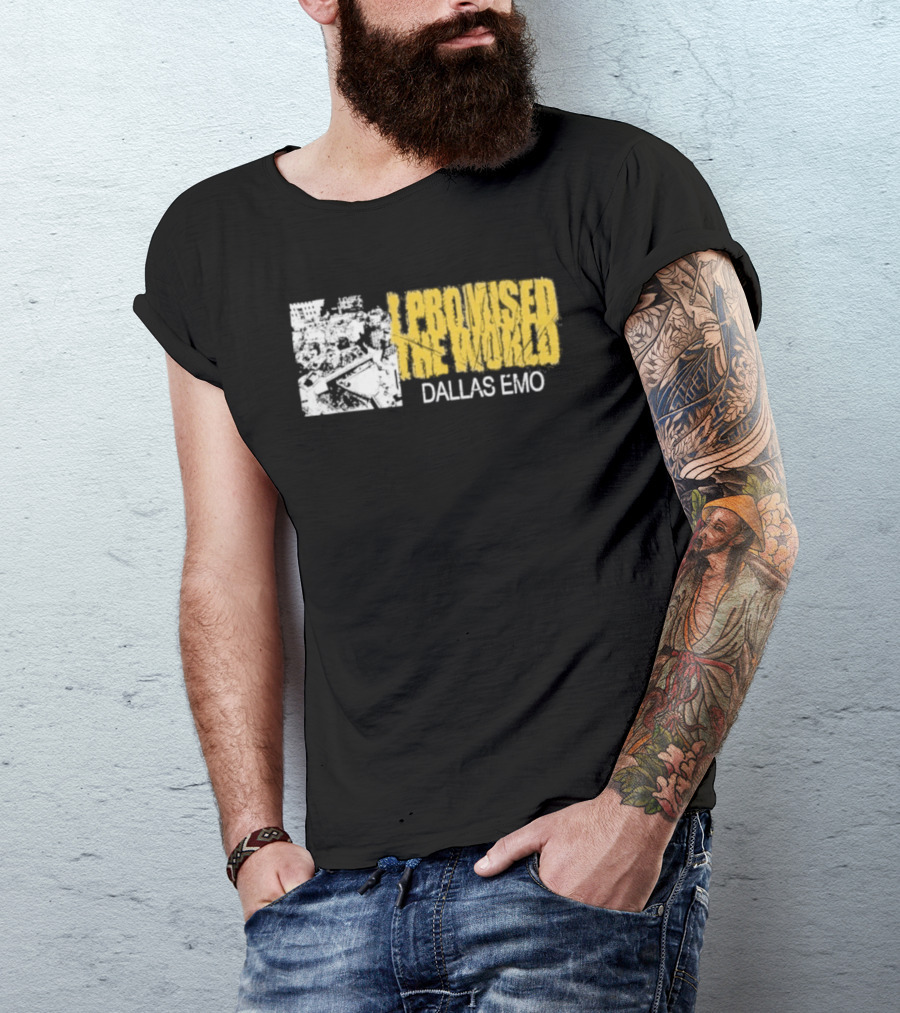 I Promised The World Dallas Emo Music T-Shirt