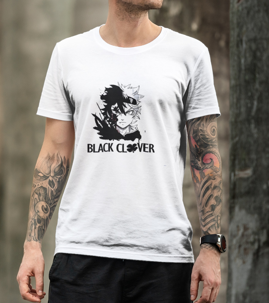 Black Clover Asta Split Demon Form Never Give Up Anime Manga 2026 Future Arc T-Shirt