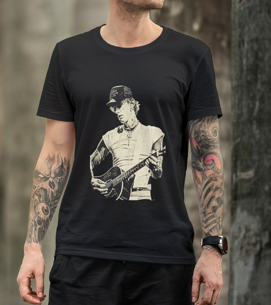 Machine Gun Kelly Americana Tour 2026 Vintage Guitar T-Shirt