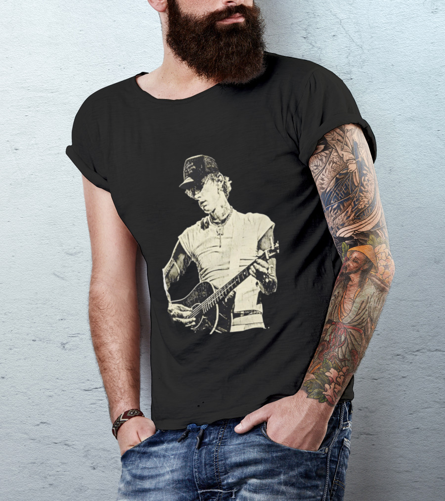 Machine Gun Kelly Americana Tour 2026 Vintage Guitar T-Shirt
