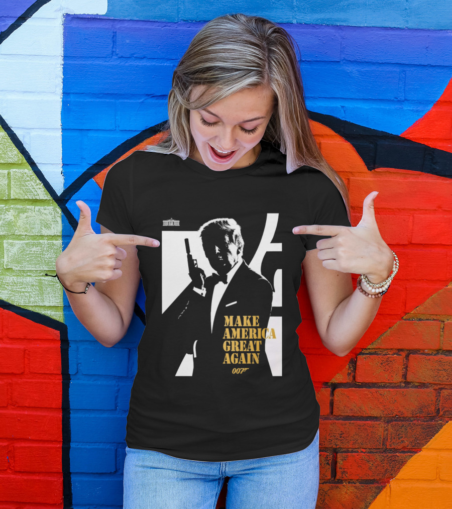 Trump 007 Make America Great Again Bond T-Shirt