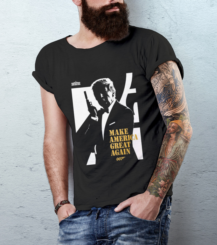 Trump 007 Make America Great Again Bond T-Shirt