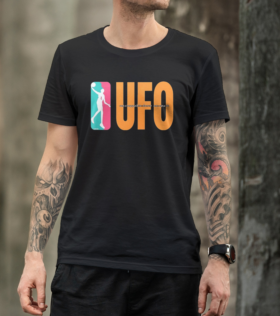 UFO Unstoppable Force On Court San Antonio Spurs T-Shirt