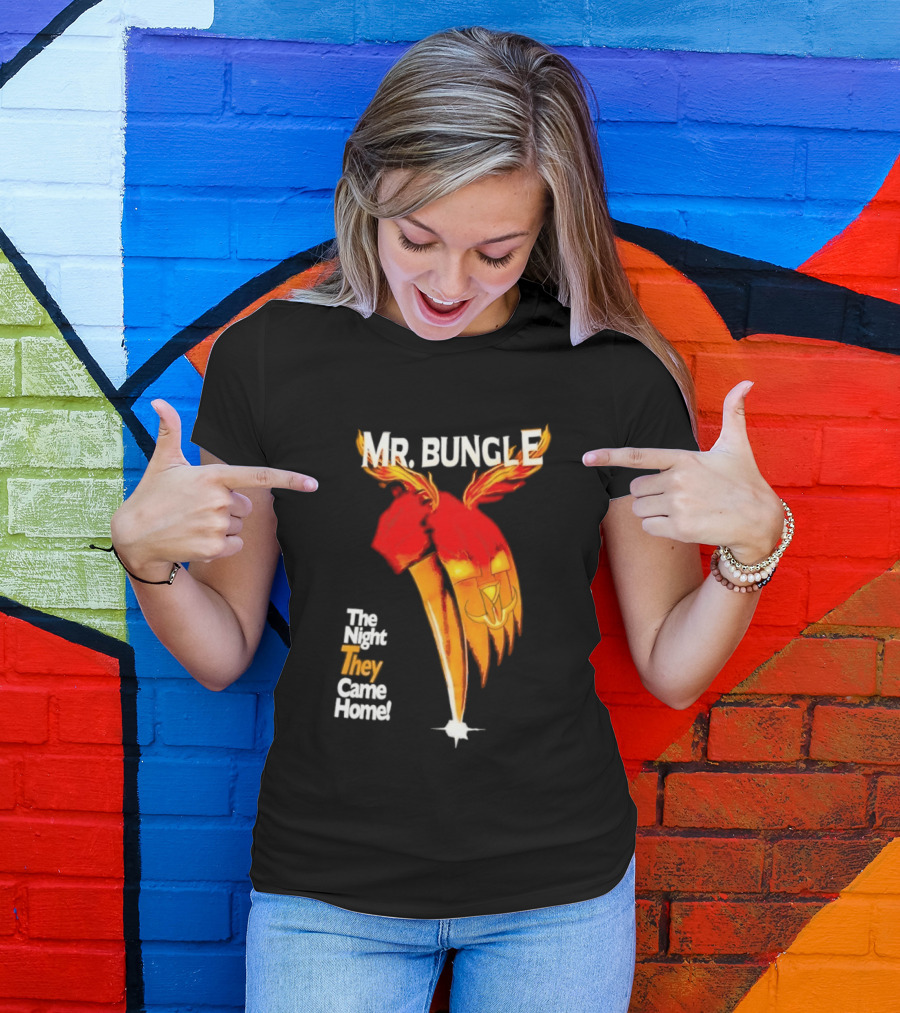 Mr Bungle The Night They Came Home Demon Pumpkin T-Shirt