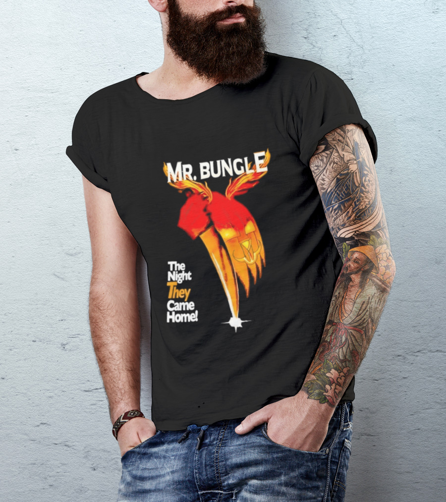 Mr Bungle The Night They Came Home Demon Pumpkin T-Shirt