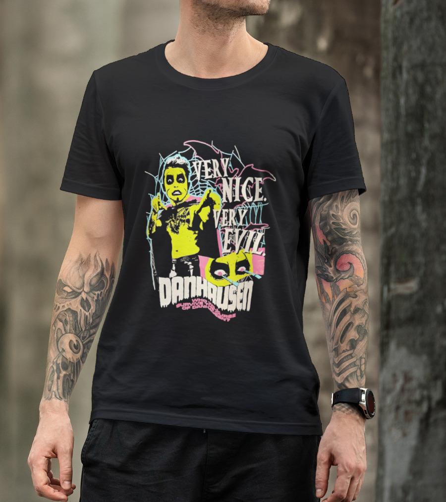 Danhausen Very Nice Very Evil Yellow Cartoon T-Shirt