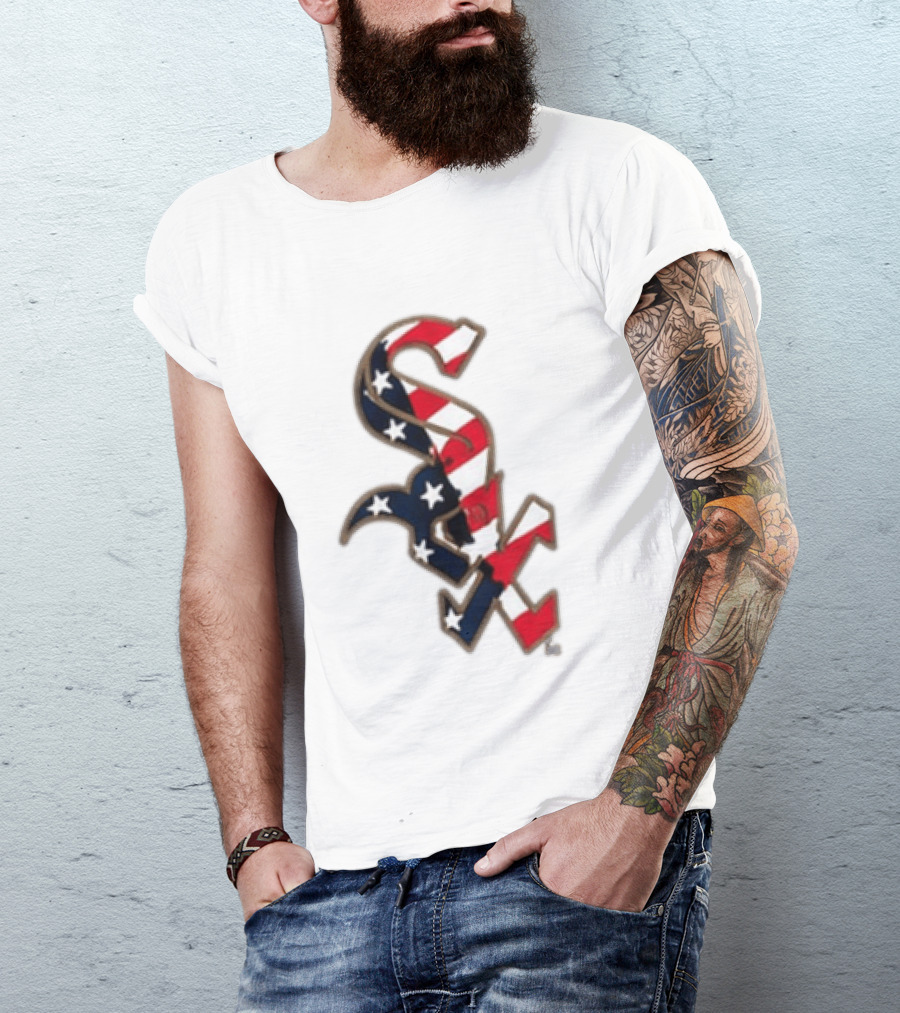 250 Years America 1776 2026 White Sox Stars Stripes MLB T-Shirt