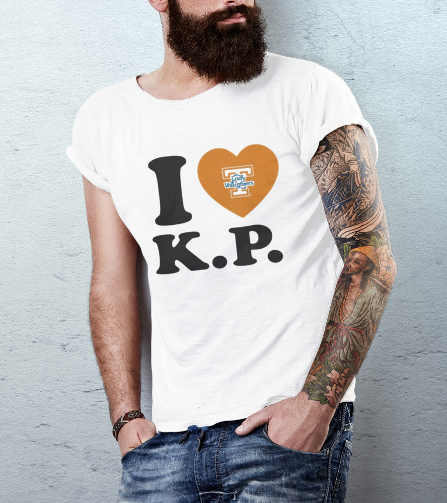 I Love K.P. Tennessee Lady Vols Softball Karlyn Pickens T-Shirt