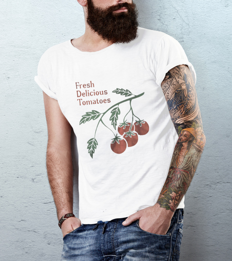 Fresh Delicious Tomatoes Garden Home Grown Plant T-Shirt