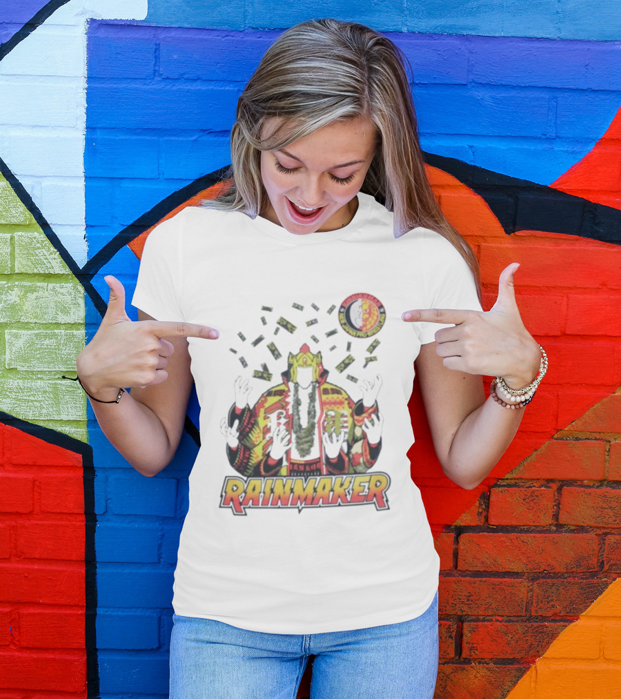 Rainmaker Kazuchika Okada Wrestling Money Rain T-Shirt