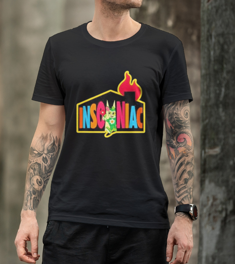 Dabsmyla X Insomniac House EDC Festival Art Collaboration T-Shirt
