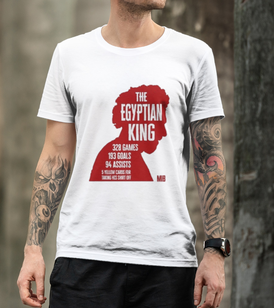 The Egyptian King 328 Games 193 Goals 94 Assists 5 Yellow Cards T-Shirt