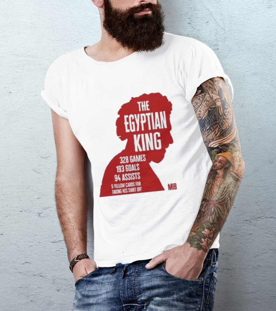 The Egyptian King 328 Games 193 Goals 94 Assists 5 Yellow Cards T-Shirt