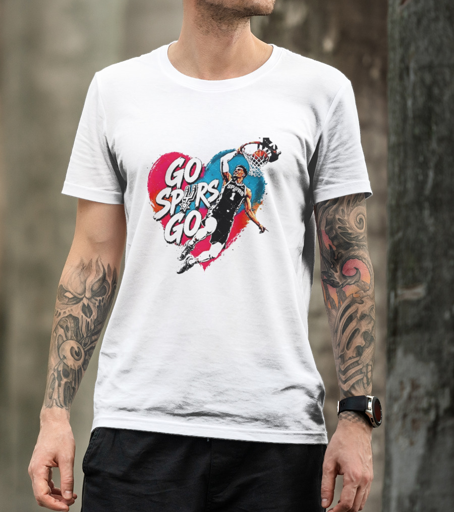 Victor Wembanyama Go Spurs Go San Antonio Basketball 2026 T-Shirt