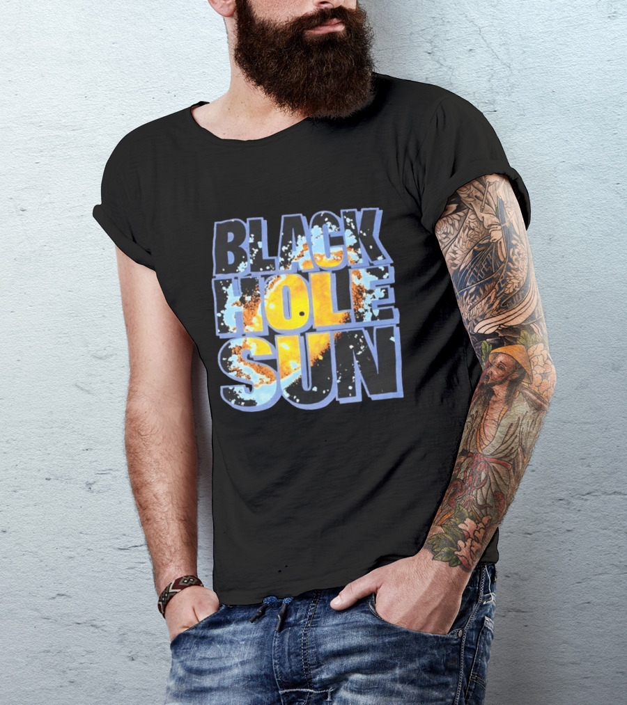 Black Hole Sun Solar Eclipse Vivid Cosmic T-Shirt