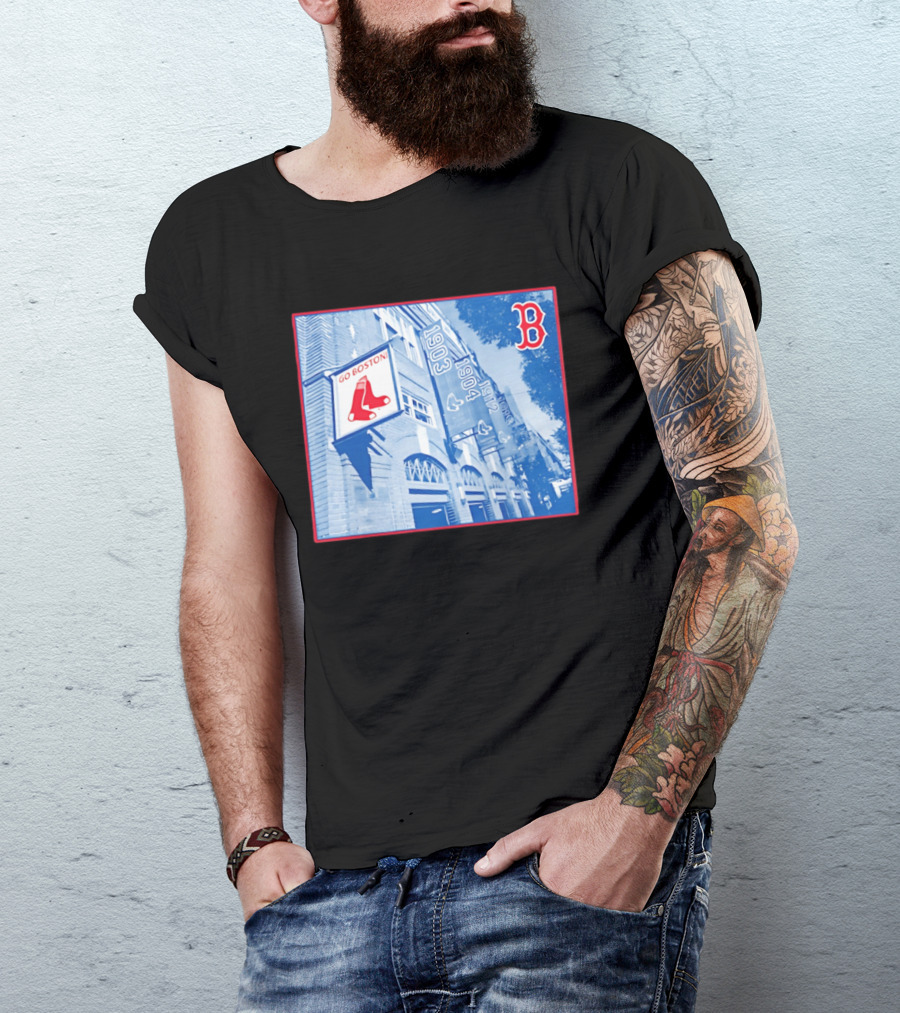 Go Boston Red Sox Banners Fenway Park 1903 1912 T-Shirt