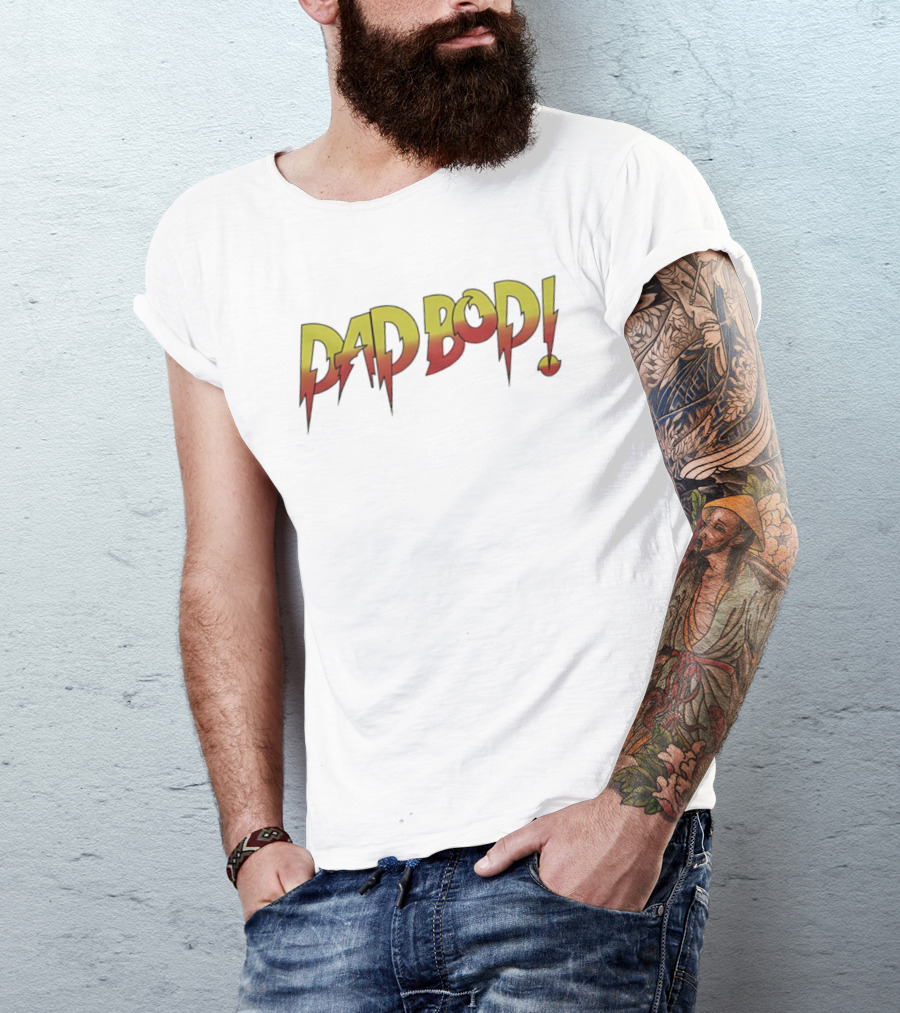 Dad Bod Phillies Retro Comic T-Shirt