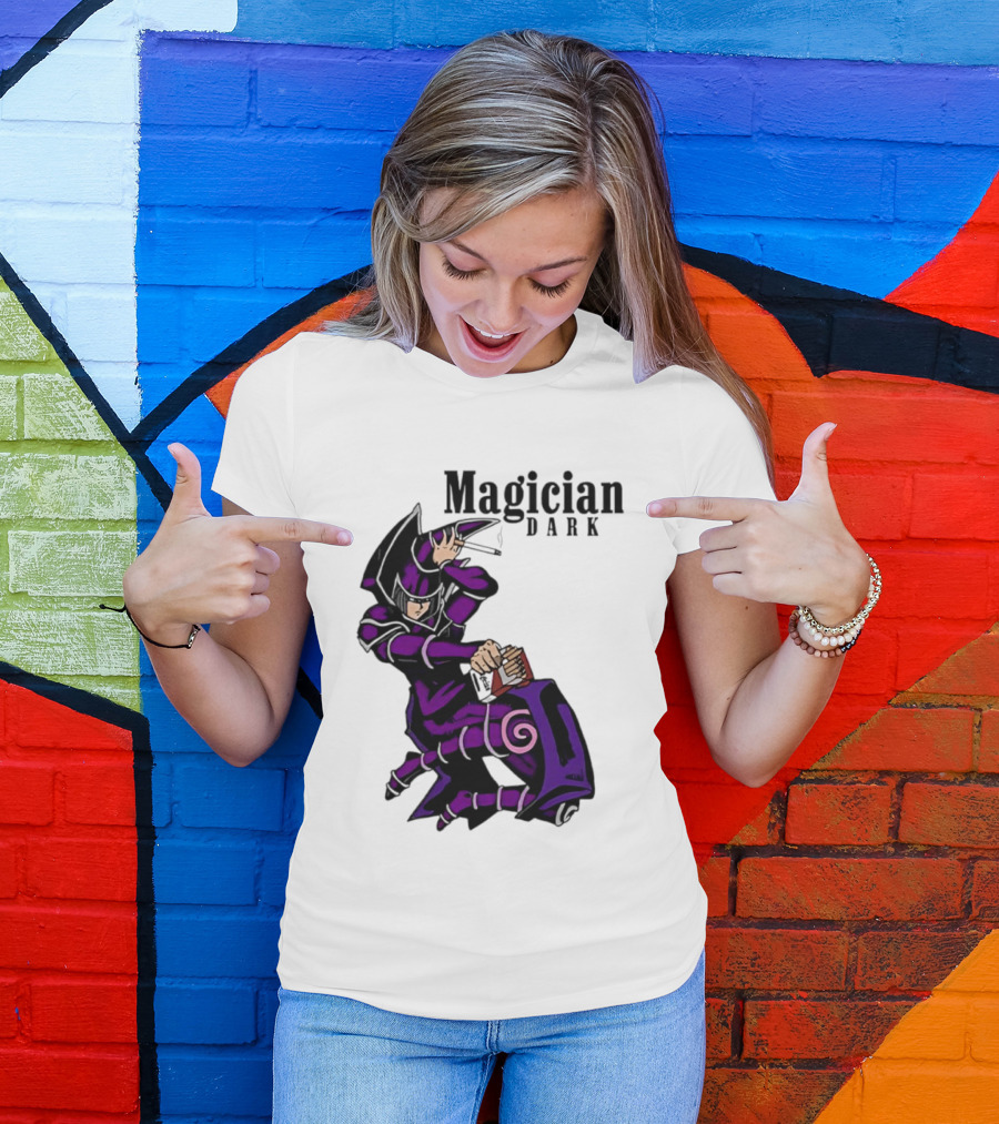 Magician Dark Yu Gi Oh Smoking T-Shirt