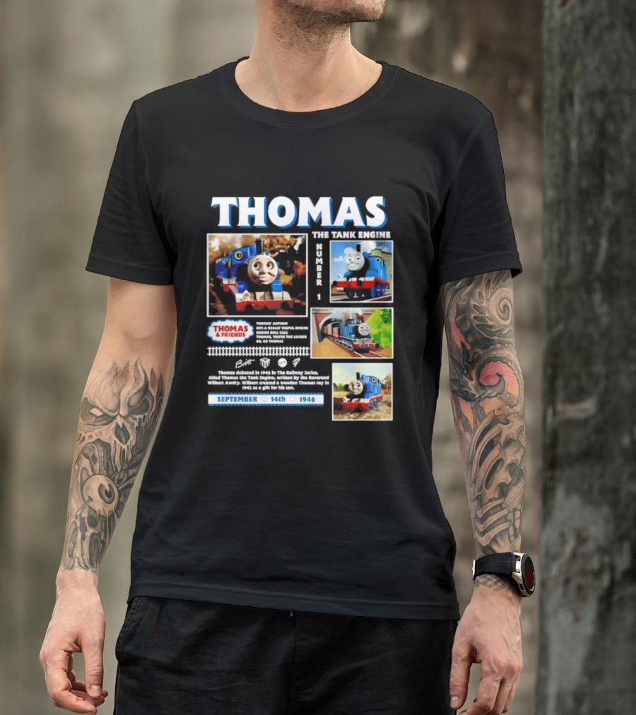Thomas The Tank Engine Friends Number 1 September 14th 1946 T-Shirt