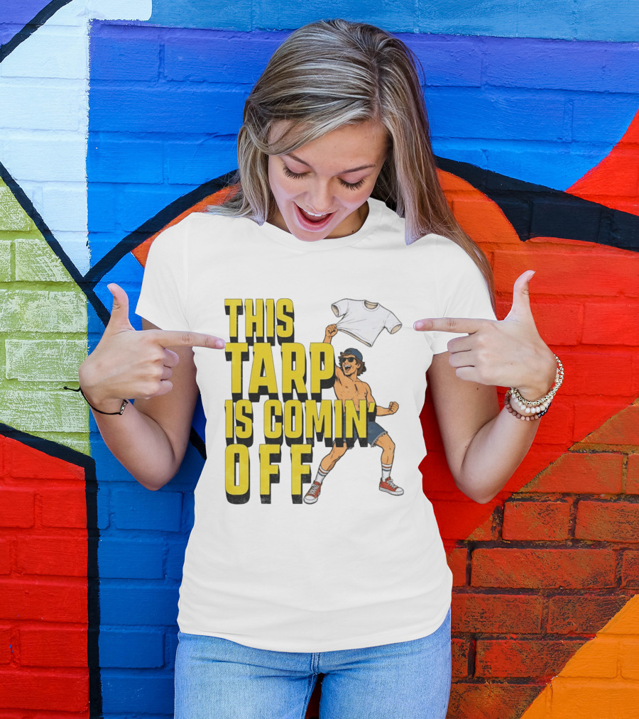 This Tarp Is Comin Off Spud Grown Ups Adam Sandler Kevin James Chris Rock T-Shirt