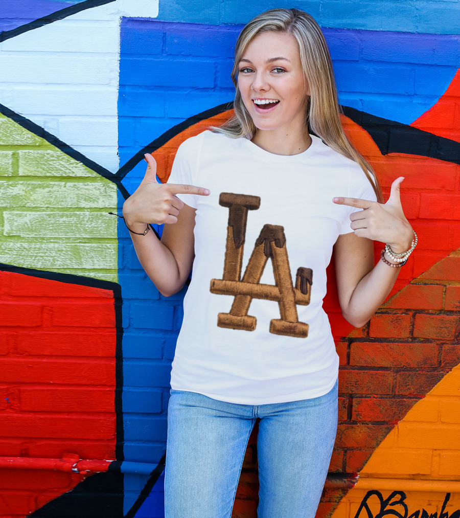 2026 Los Angeles Dodgers Ice Cream Sprinkles LA Baseball Hat T-Shirt
