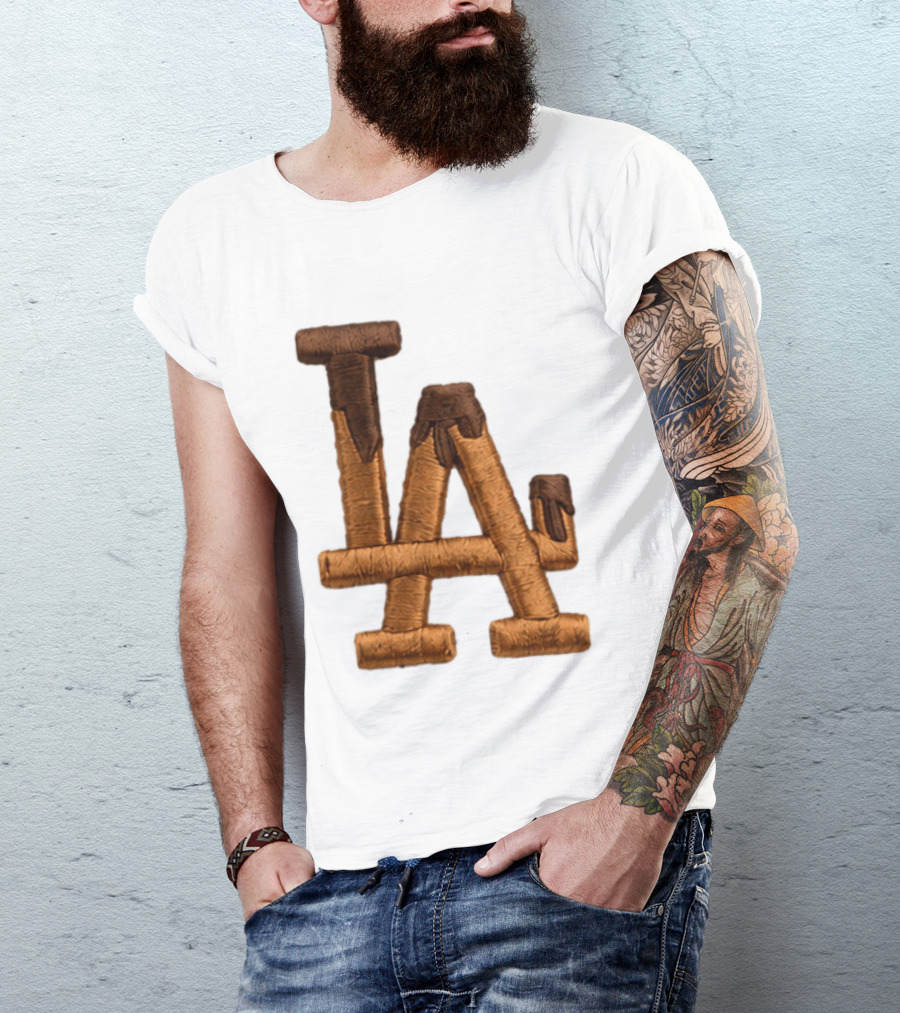 2026 Los Angeles Dodgers Ice Cream Sprinkles LA Baseball Hat T-Shirt