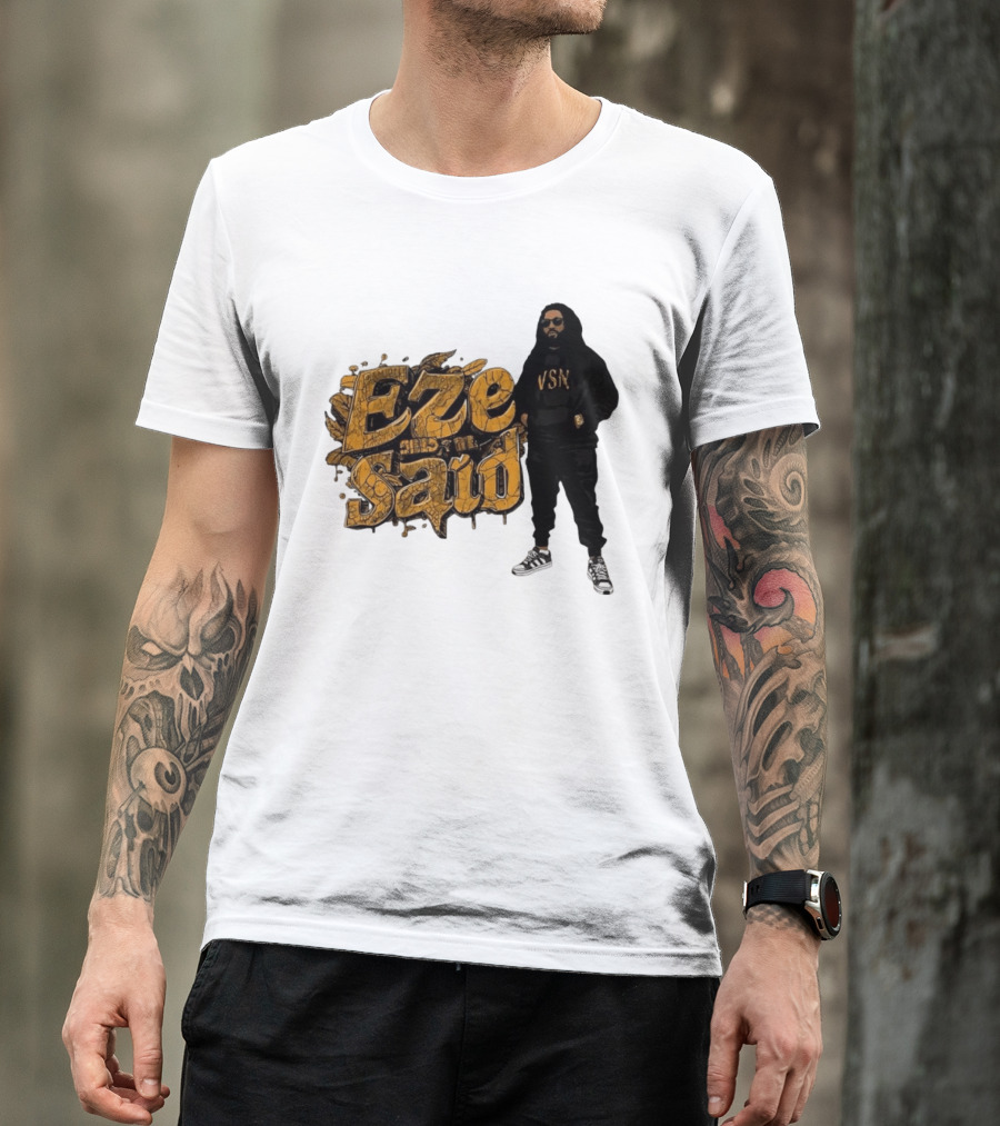 Eze Said Hip Hop Graffiti Style With VSN And Sneakers T-Shirt