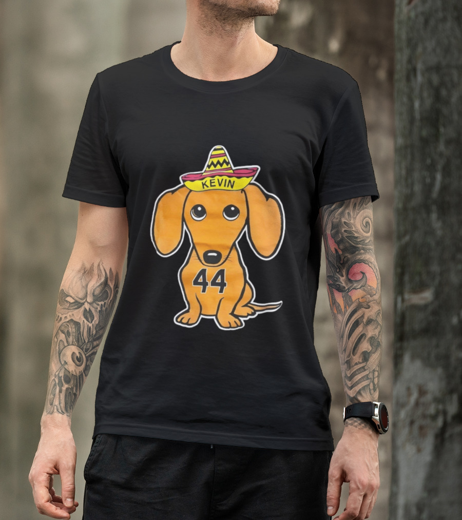Cinco De Mayo Wiener Dog Kevin Sombrero 44 T-Shirt