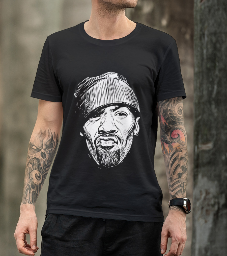 Redman Hip Hop Big Face Beanie Expression T-Shirt