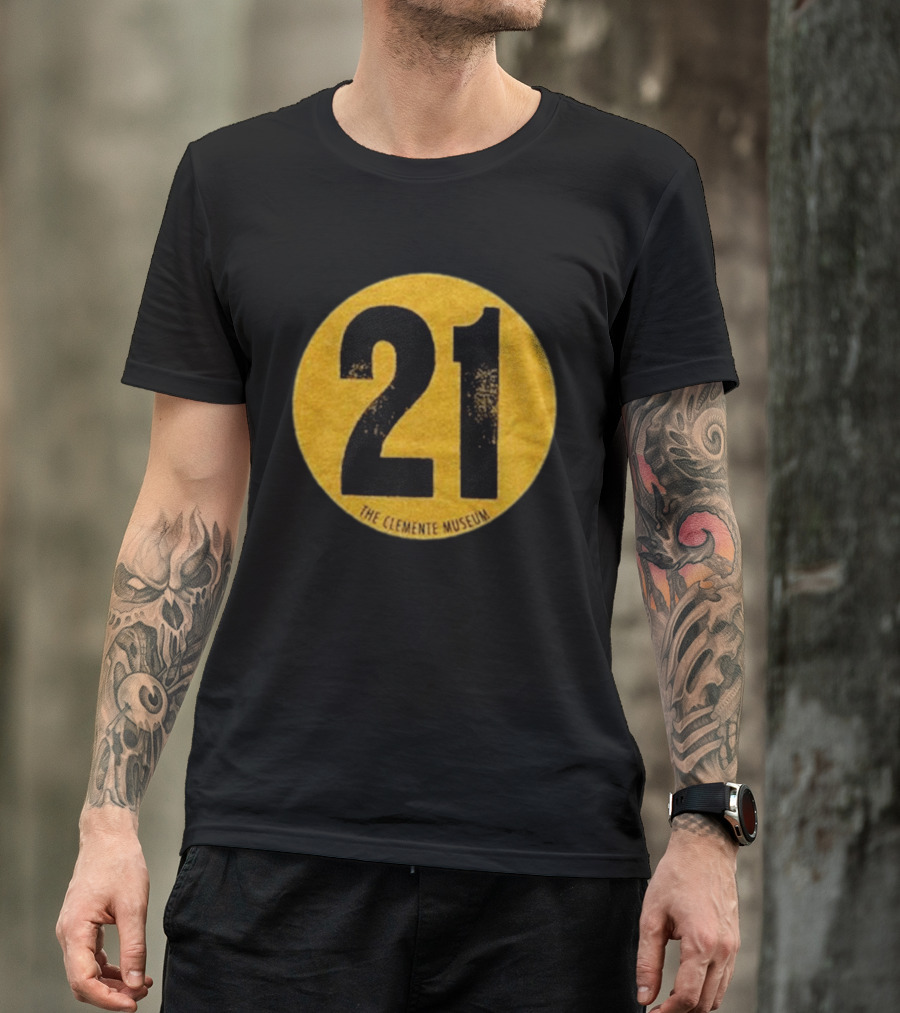The Clemente Museum 21 Draft Week Special 2026 Circle Patch T-Shirt