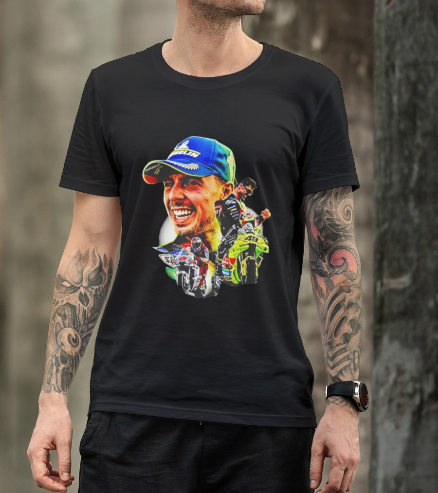 Valentino Rossi The Doctor MotoGP Racing Legend T-Shirt